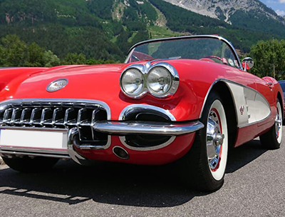 Bild von einer Corvette Oldtimer